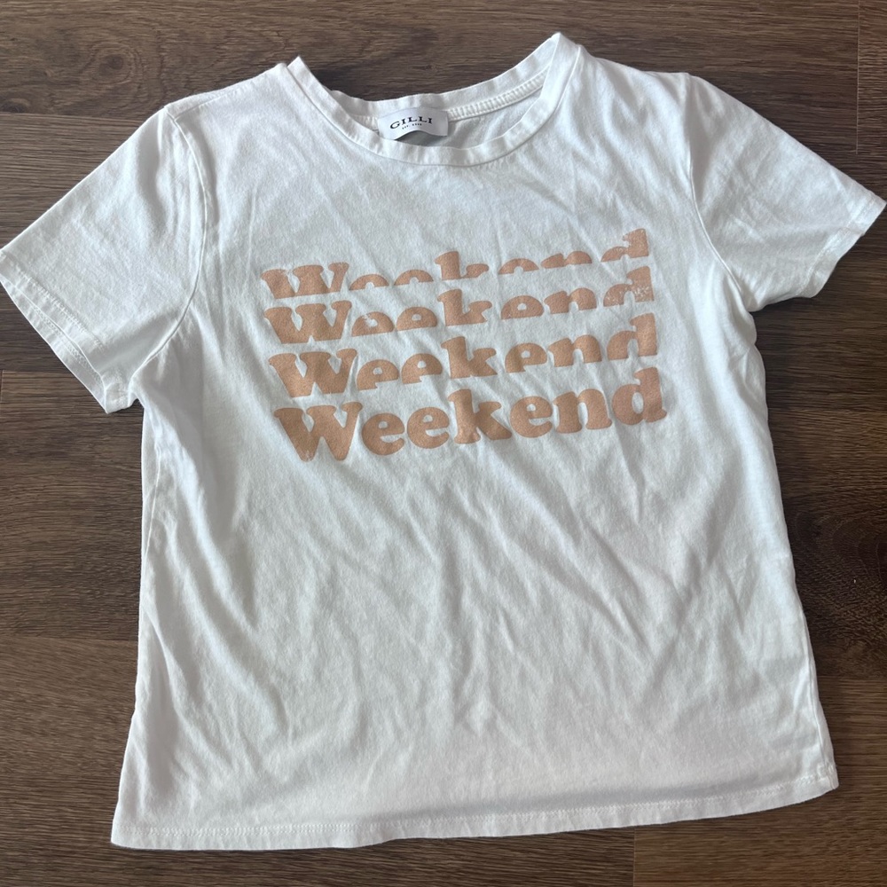 Weekend crop top size M